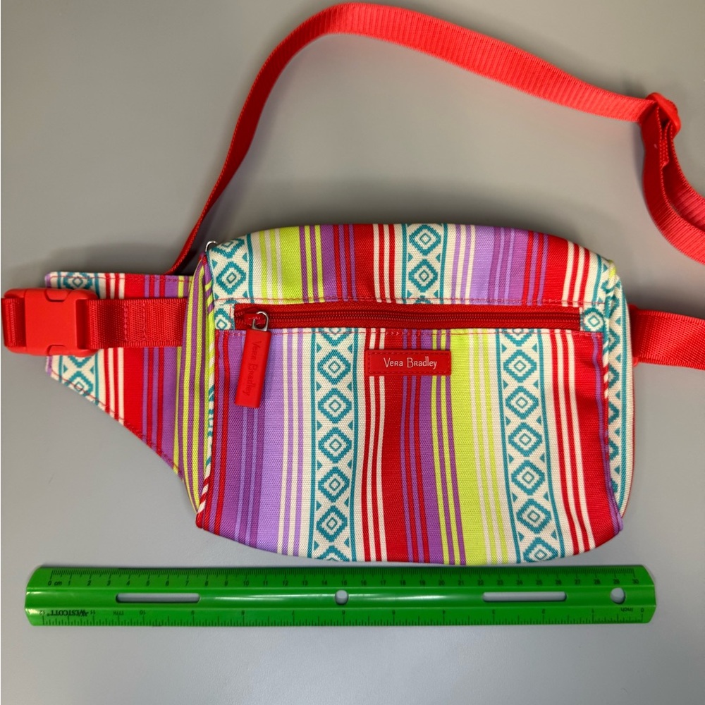 Vera Bradley‎ Women’s Serape Paradise Colorful Aztec Belt Bag Fanny Pack - Picture 4 of 7